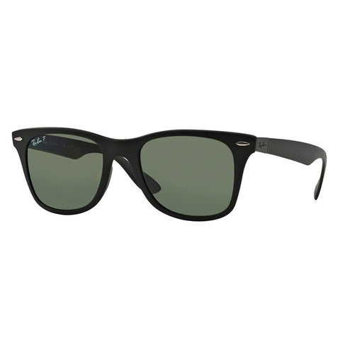 Černé matné sluneční brýle se zelenýmy skly Ray-Ban