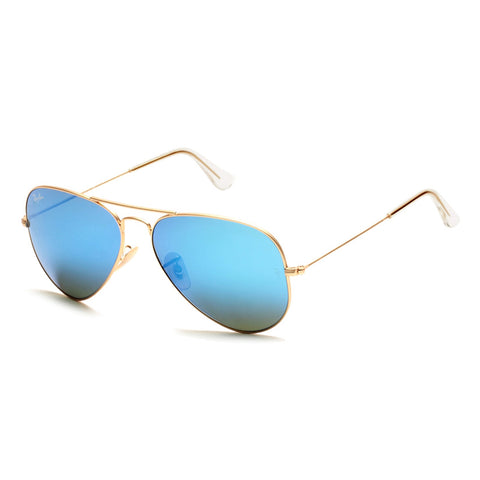 Zrcadlově modré sluneční brýle Ray-Ban