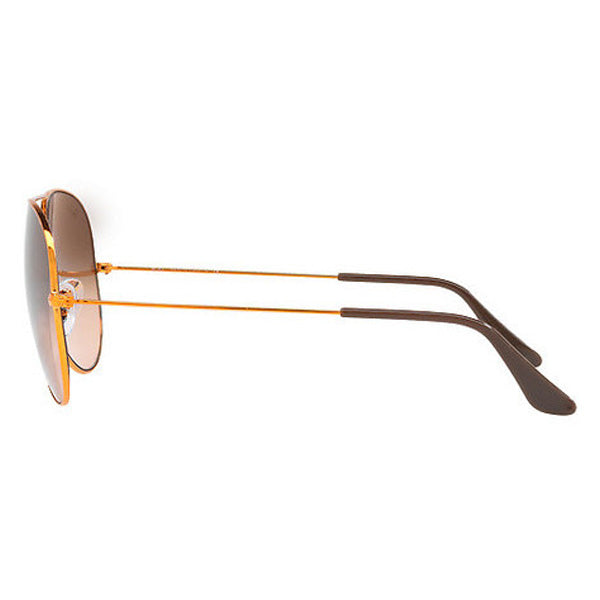 Zlaté polarizované sluneční brýle Ray-Ban
