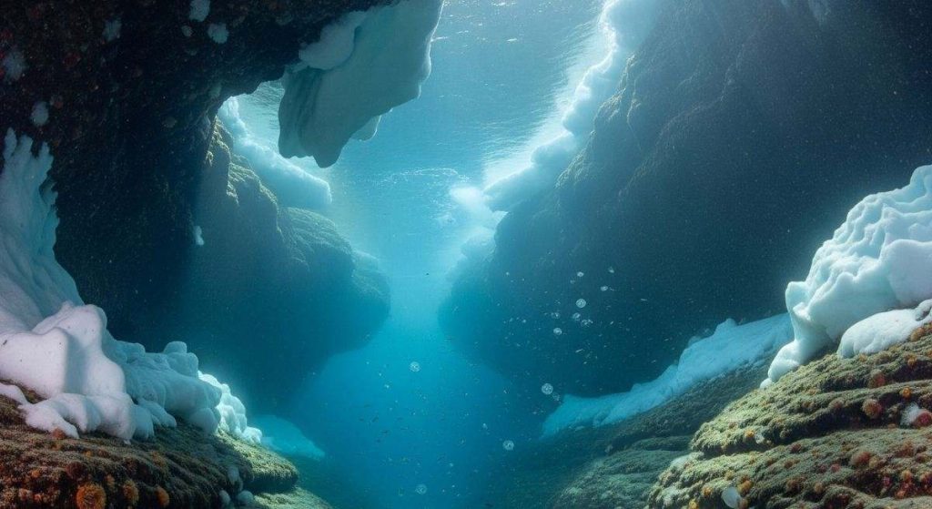 Vědci objevili pod ledem Antarktidy skrytou síť kanálů, která může změnit naše představy o oceánu