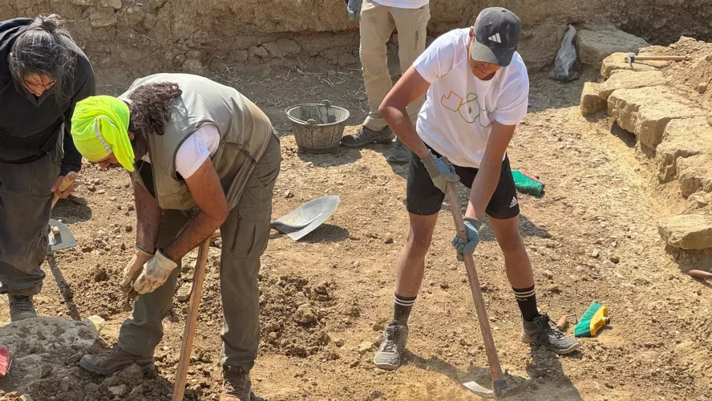 Mladí lidé ve věku od 18 do 30 let provádějí vykopávky na tomto vakkeyském archeologickém nalezišti v Kastilii a Leónu a snaží se objevit jeho předřímské stopy.