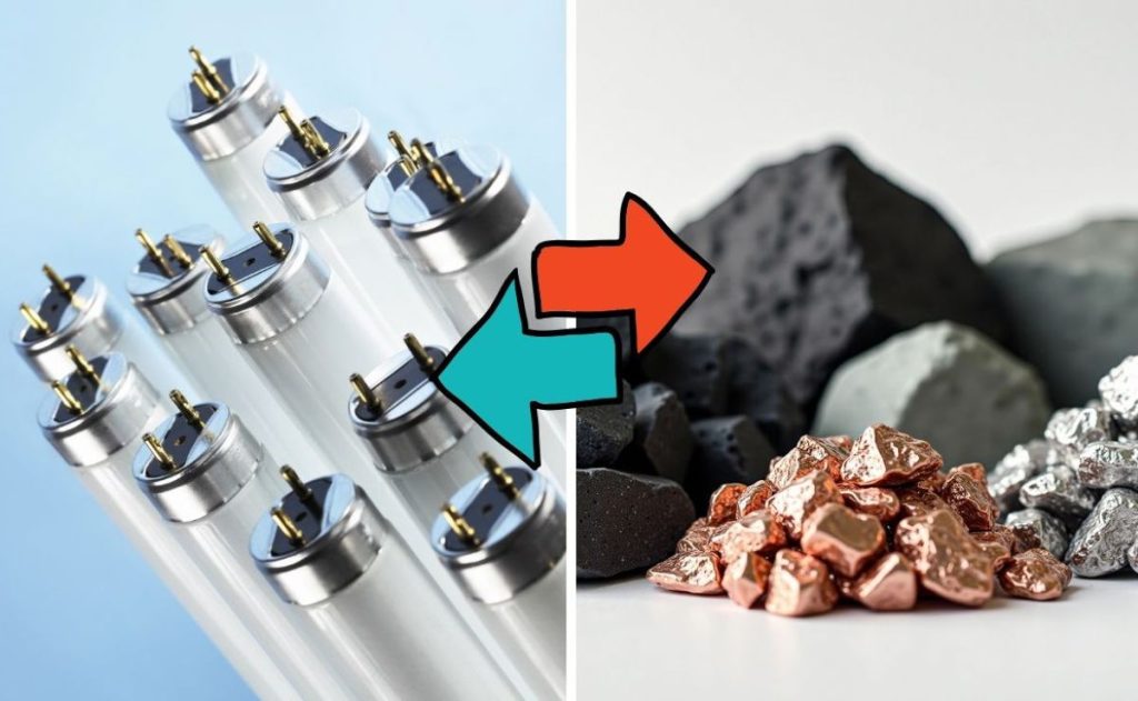 Švýcarští vědci vyvinuli metodu, která umožňuje získávat cenné materiály z použitých zářivek v jednom kroku: je 50krát účinnější než stávající průmyslové technologie.