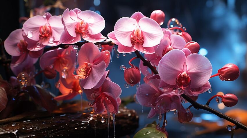 Vylijte do květináče. Orchidej bude k nepoznání